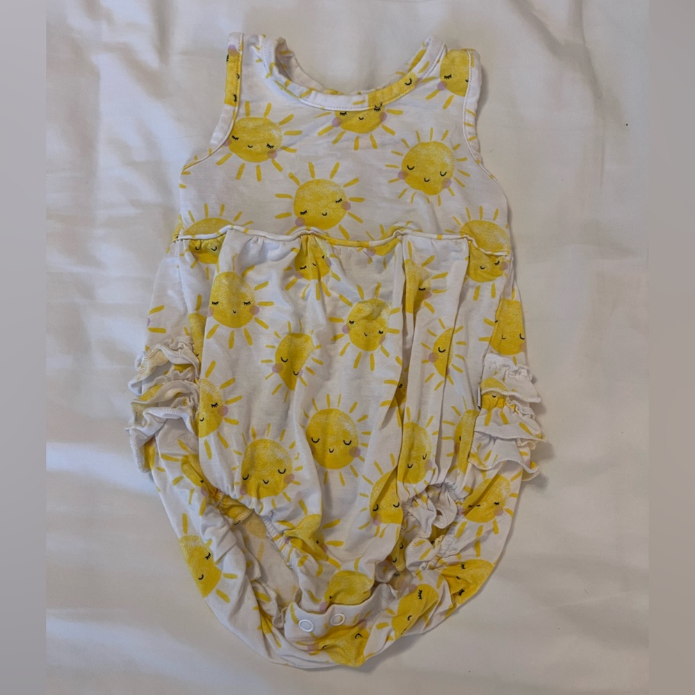 Little Sleepies Sunshine Bubble Romper - 6-12 Months